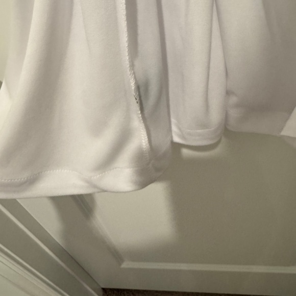 Perceptions Sleevelesss Short Blue and White Lace Dress Size L - Picture 10 of 10